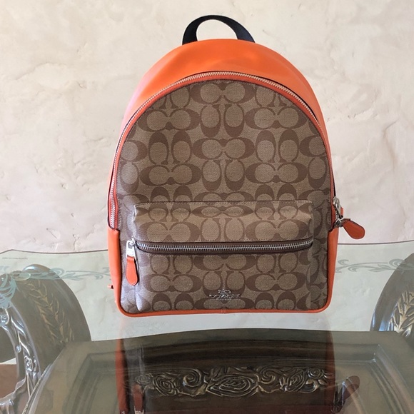 Nwt Coach md Charlie backpack&wallet - Picture 2 of 10